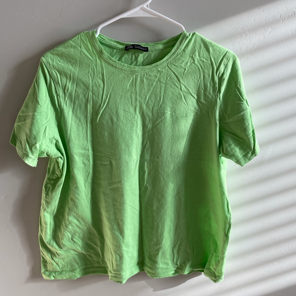 Zara - Neon Basic T-shirt